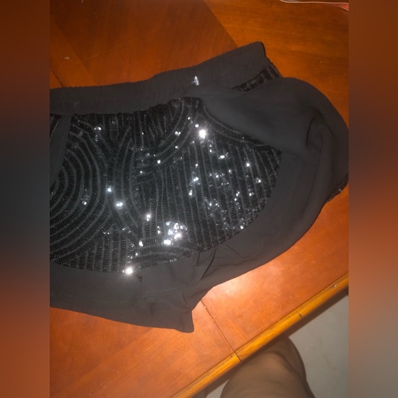 Prwnd papaya sequin short size S - Picture 9 of 9